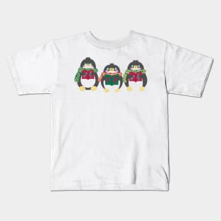 Penguin the church singer Kids T-Shirt